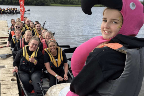 Dragon boat racers